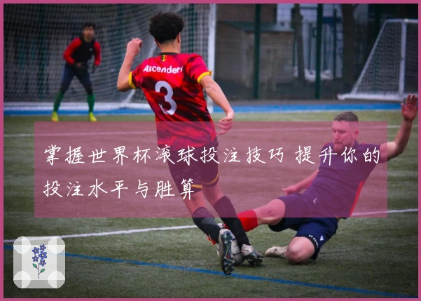 掌握世界杯滚球投注技巧 提升你的投注水平与胜算